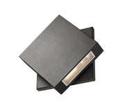 Quadrate 1 Light 9.25" Outdoor Wall Light in Black