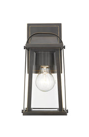 Millworks 1 Light 5.75" Outdoor Wall Light in Oil Rubbed Bronze