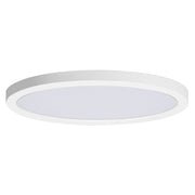 Chip 16" Round LED Flush Mount in White