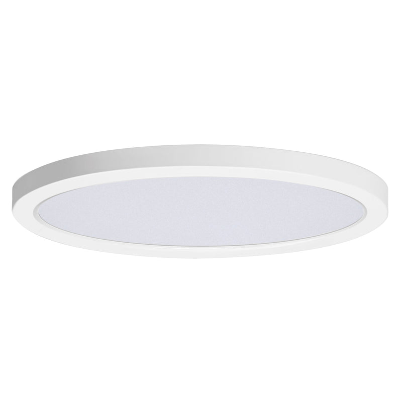 Chip 16" Round LED Flush Mount in White