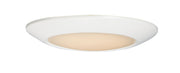Diverse 6.25" LED Flush Mount in White