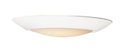 Diverse 7.5" 15W LED Flush Mount in White