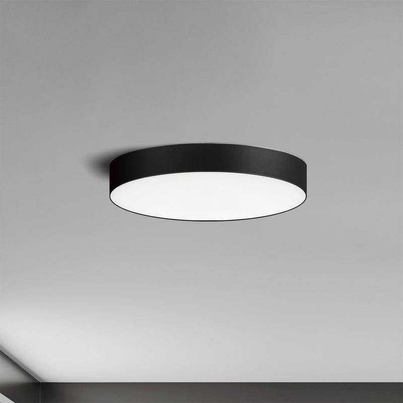 Trim 5" Round LED Flush Mount in Black