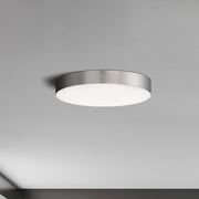 Trim 5" Round LED Flush Mount in Satin Nickel