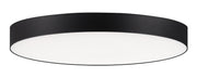 Trim 7" Round LED Flush Mount in Black