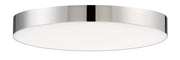 Trim 7" Round LED Flush Mount in Polished Chrome