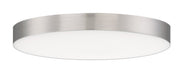 Trim 7" Round LED Flush Mount in Satin Nickel