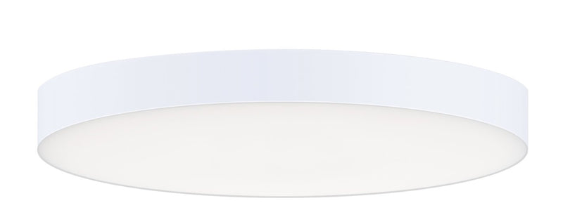 Trim 7" Round LED Flush Mount in White