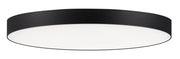 Trim 9" Round LED Flush Mount in Black