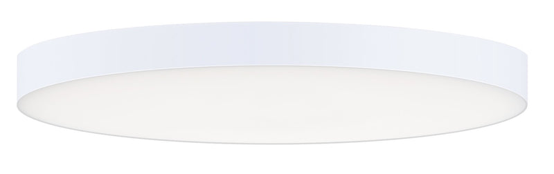 Trim 9" Round LED Flush Mount in White