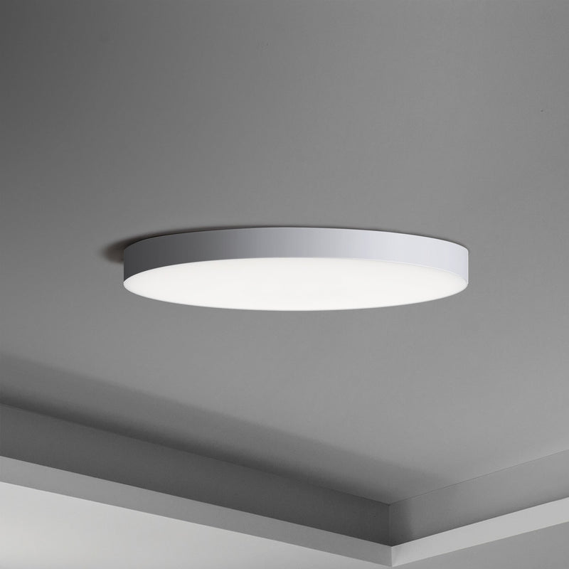 Trim 9" Round LED Flush Mount in White