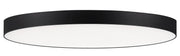 Trim 11" Round LED Flush Mount in Black