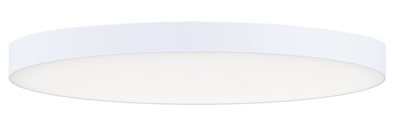 Trim 11" Round LED Flush Mount in White