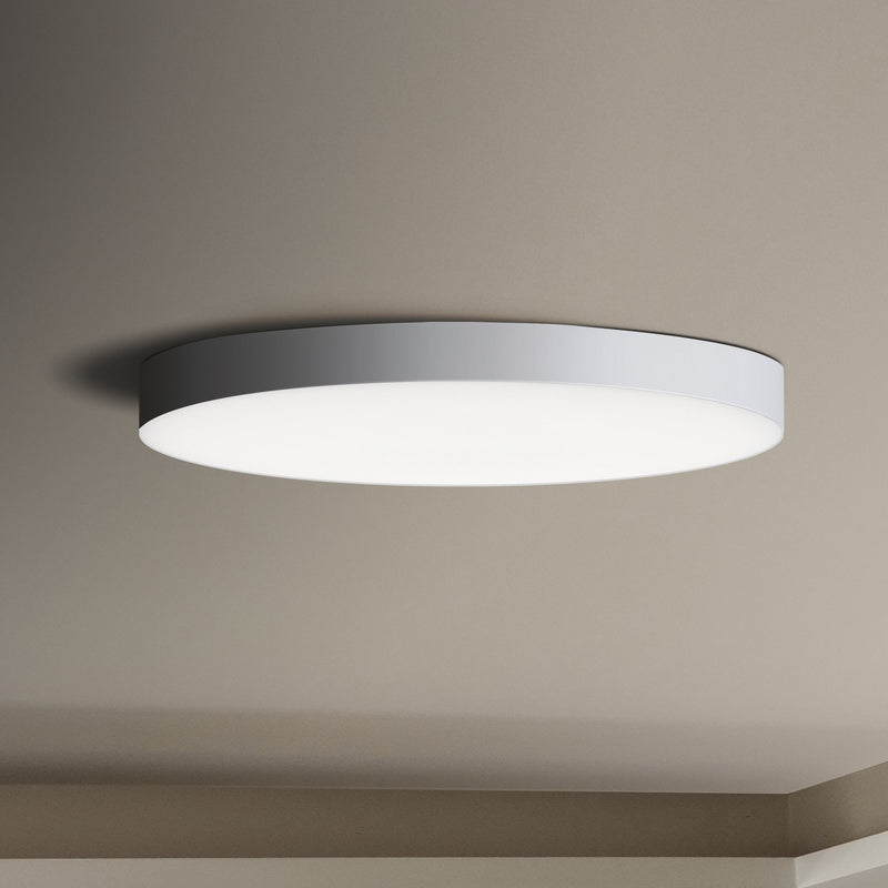 Trim 11" Round LED Flush Mount in White