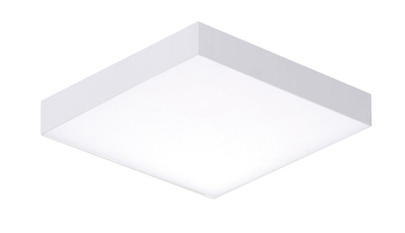 Trim 4.75" Square LED Flush Mount in White