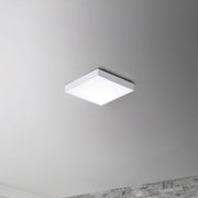 Trim 4.75" Square LED Flush Mount in White