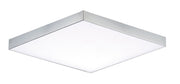 Trim 6.25" Square LED Flush Mount in Polished Chrome