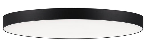 Trim 16" Round LED Flush Mount in Black