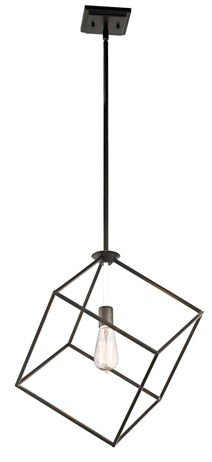 Cartone Pendant 1-Light in Olde Bronze