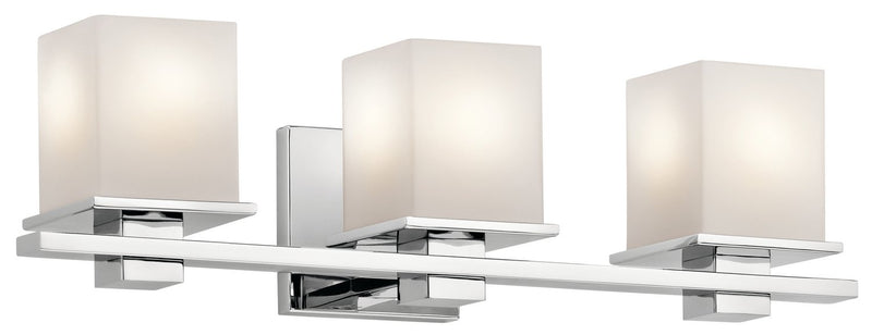 Tully 3-Light Bath Vanity Light in Chrome
