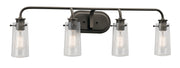 Braelyn 4-Light Bath Sconce - Lamps Expo