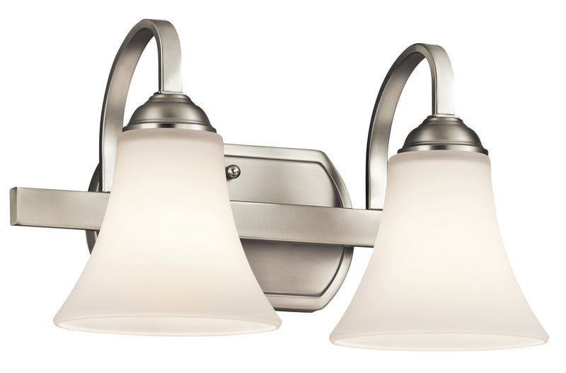 Keiran 2-Light Bath Sconce - Lamps Expo
