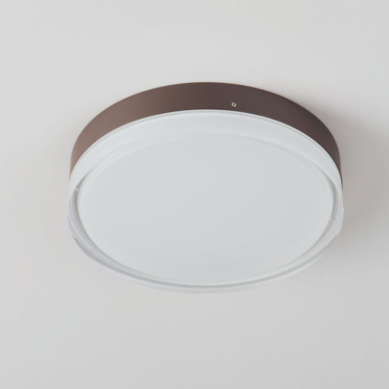 Illuminaire II 7" Round LED Flush Mount in Bronze