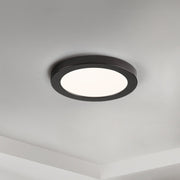Chip 5.25" Round LED Flush Mount in Black