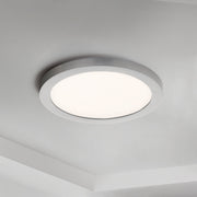 Chip 7" 16W Round LED Flush Mount in Satin Nickel