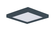 Chip 5" Square LED Flush Mount in Black