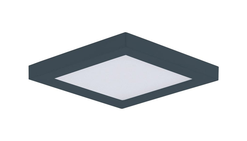 Chip 5" Square LED Flush Mount in Black