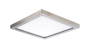Chip 5" Square LED Flush Mount in Satin Nickel