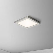Chip 5" Square LED Flush Mount in Satin Nickel