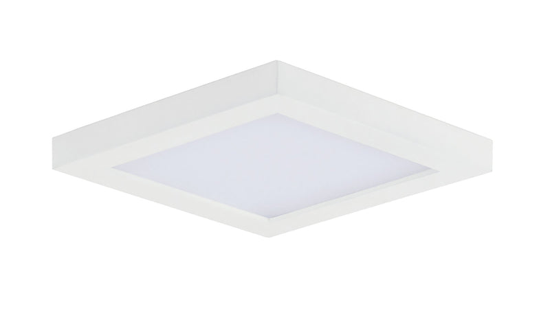 Chip 5" Square LED Flush Mount in White