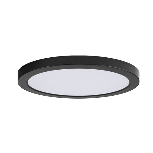 Chip 12" Round LED Flush Mount in Black