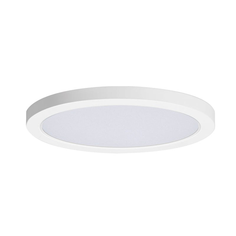 Chip 12" Round LED Flush Mount in White