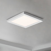 Chip 6.5" Square LED Flush Mount in White