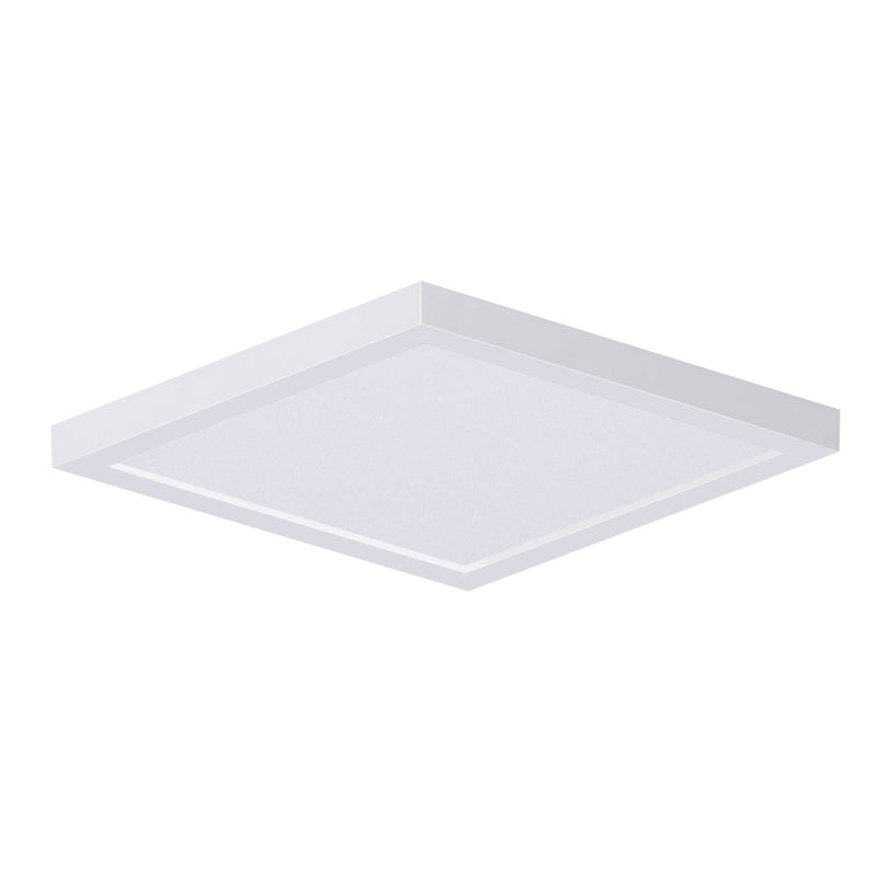 Chip 8.5" Square LED Flush Mount in White