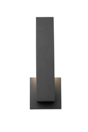 Edge 1 Light 4.5" Outdoor Wall Light in Black