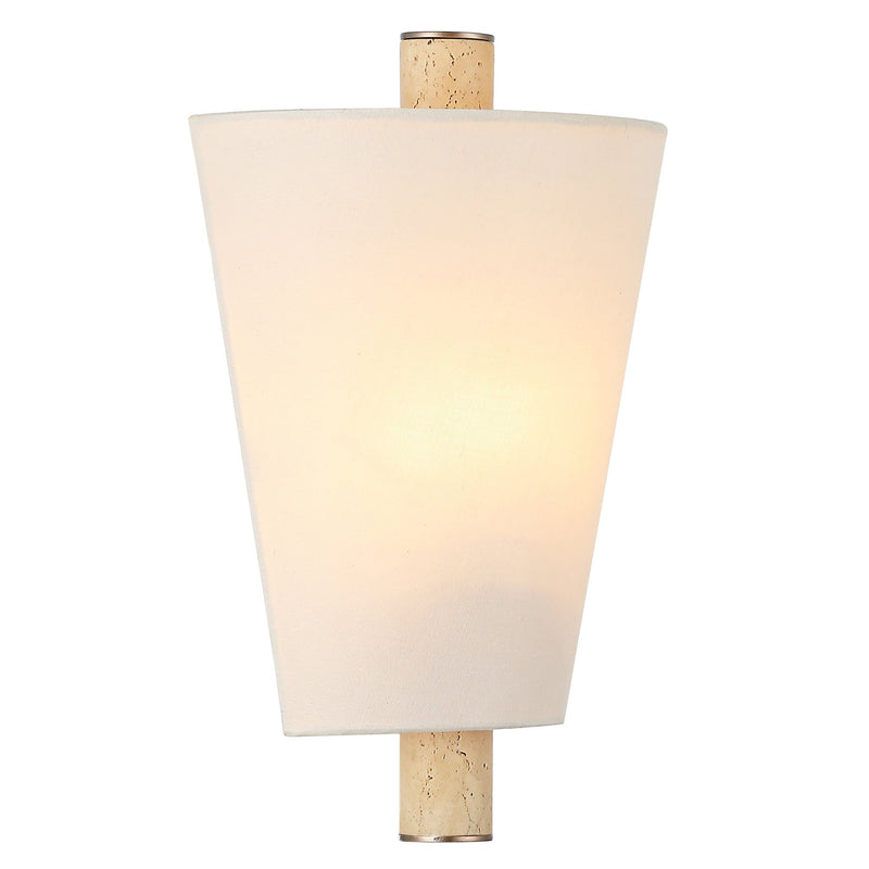 Rockford 11" Wall Sconce in Brontourage/Travartine