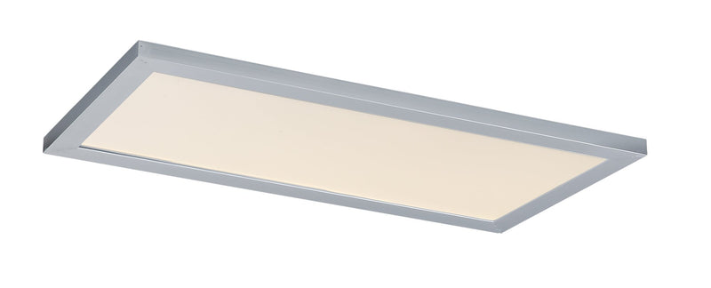 Sky 12" x 24" LED Flush Mount in Brushed Aluminum