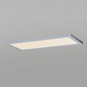 Sky 12" x 24" LED Flush Mount in Brushed Aluminum