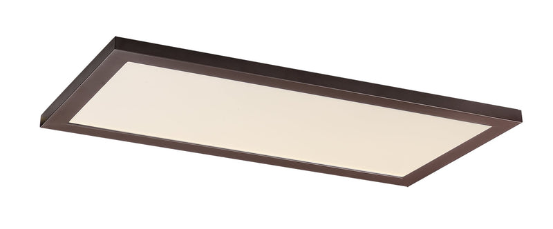 Sky 12" x 24" LED Flush Mount in Bronze