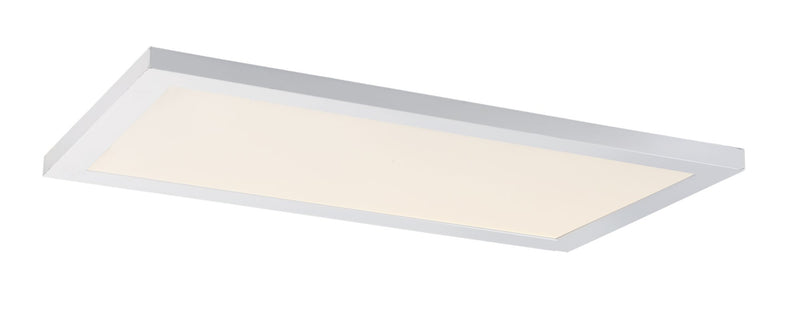 Sky 12" x 24" LED Flush Mount in White