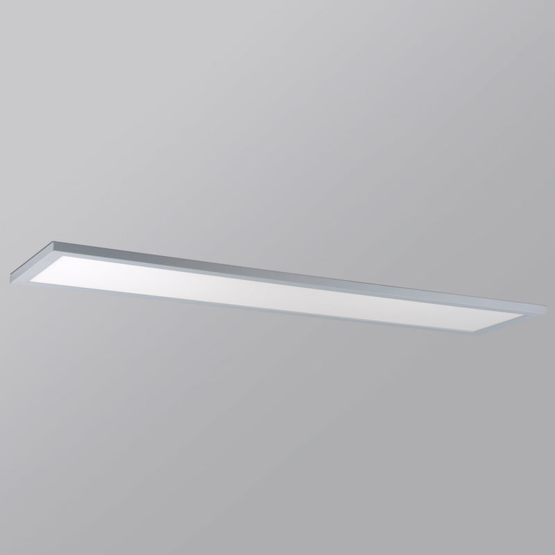 Sky 12" x 48" LED Flush Mount in Brushed Aluminum