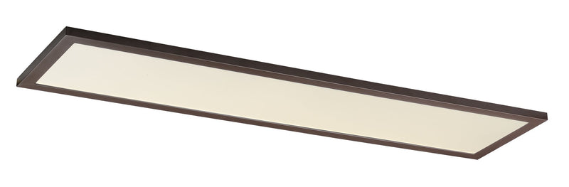 Sky 12" x 48" LED Flush Mount in Bronze