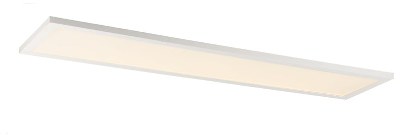 Sky 12" x 48" LED Flush Mount in White
