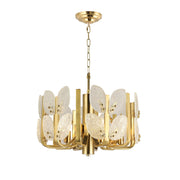 Brass Tax 6-Light 19.7" Chandelier in Satin Brass