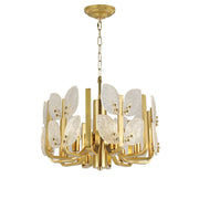 Brass Tax 6-Light 19.7" Chandelier in Satin Brass