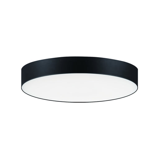 Trim 5" Round LED Flush Mount 0-10V Dimming in Black